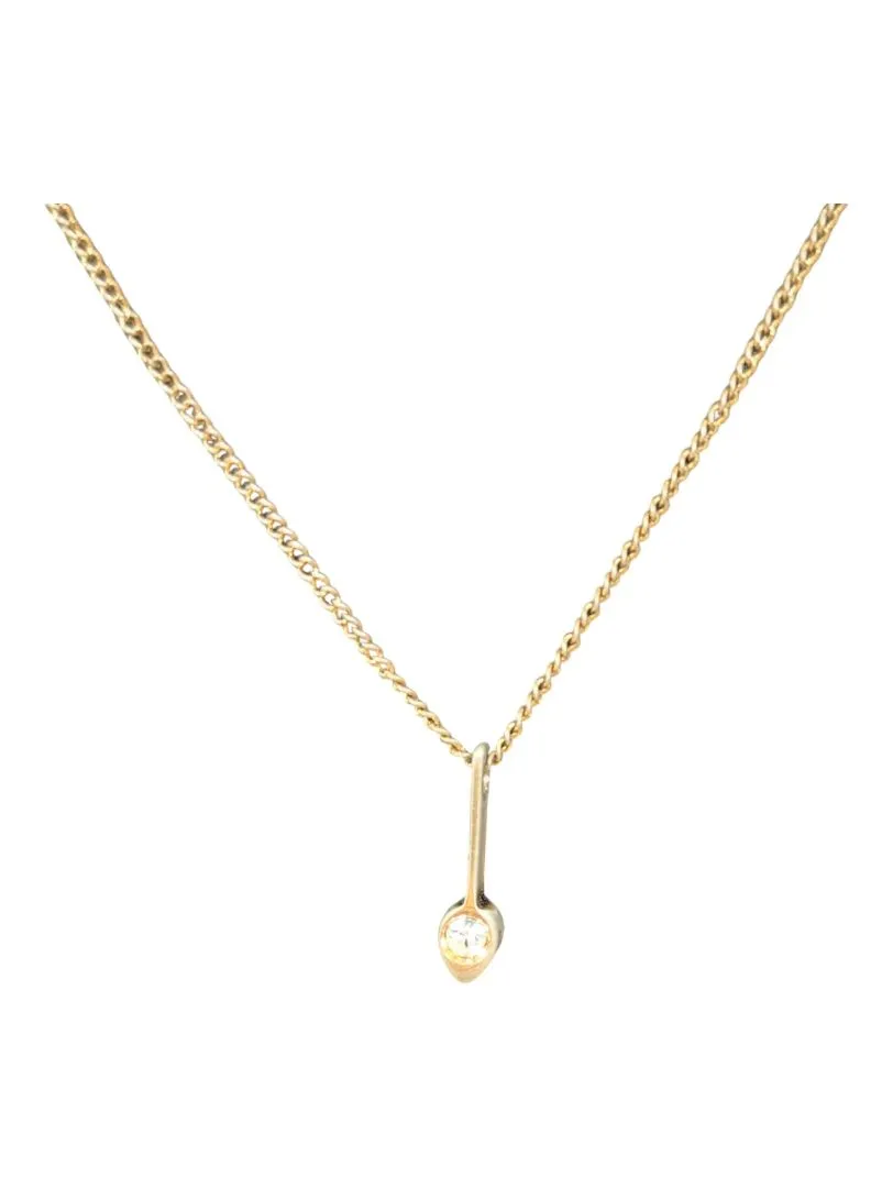 2 Vintage Necklaces Golden Colour