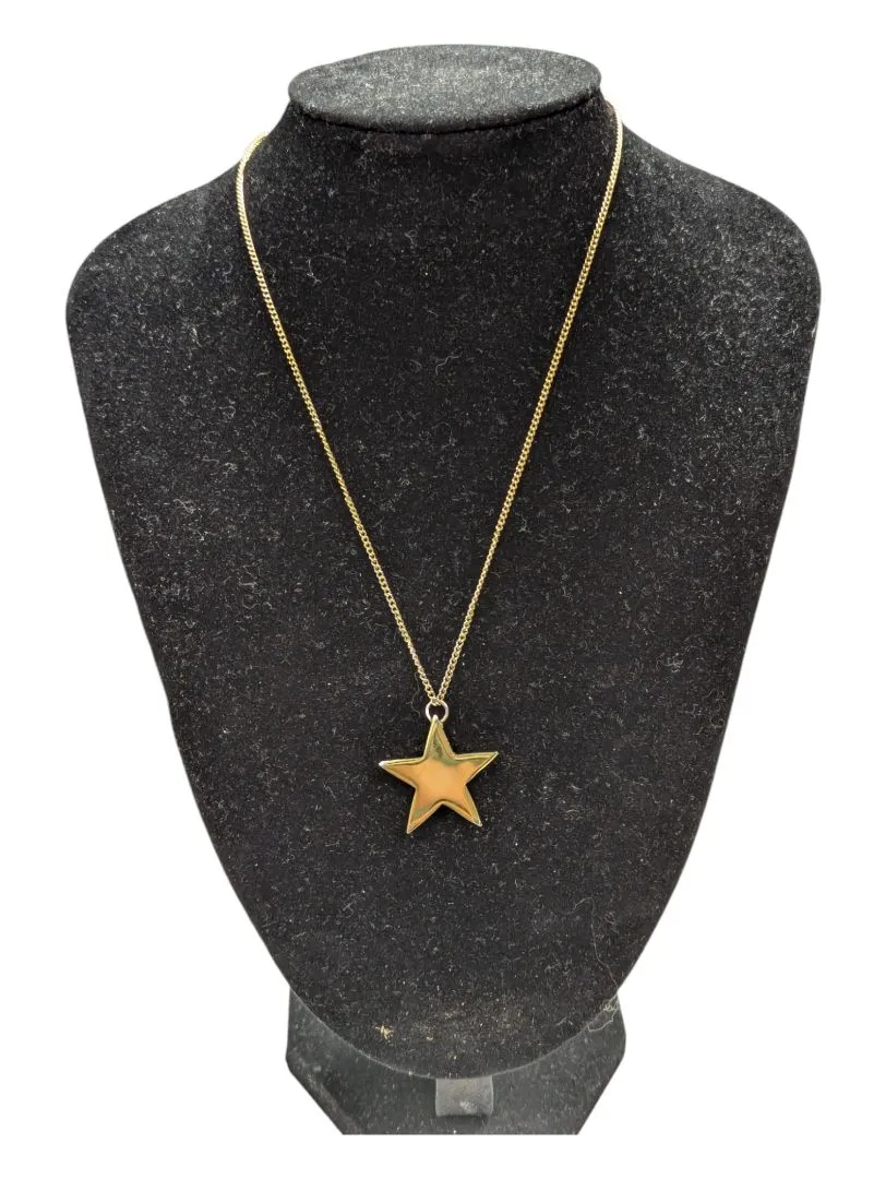 2 Vintage Necklaces Golden Colour