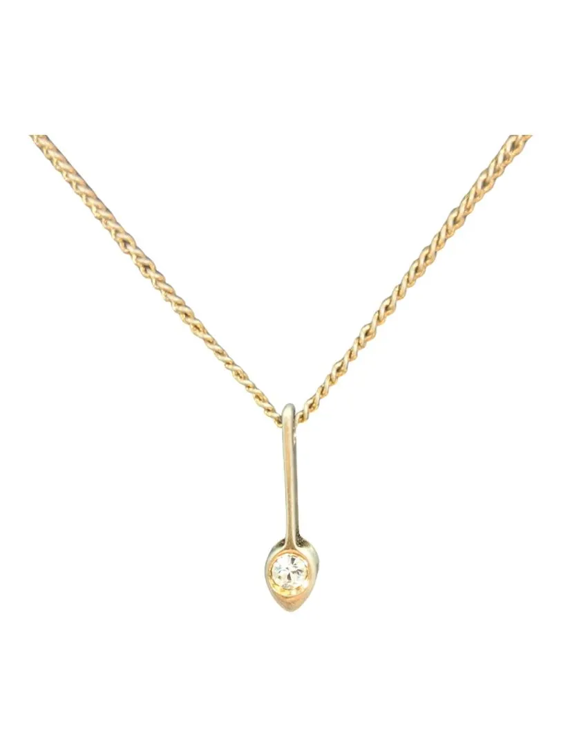 2 Vintage Necklaces Golden Colour