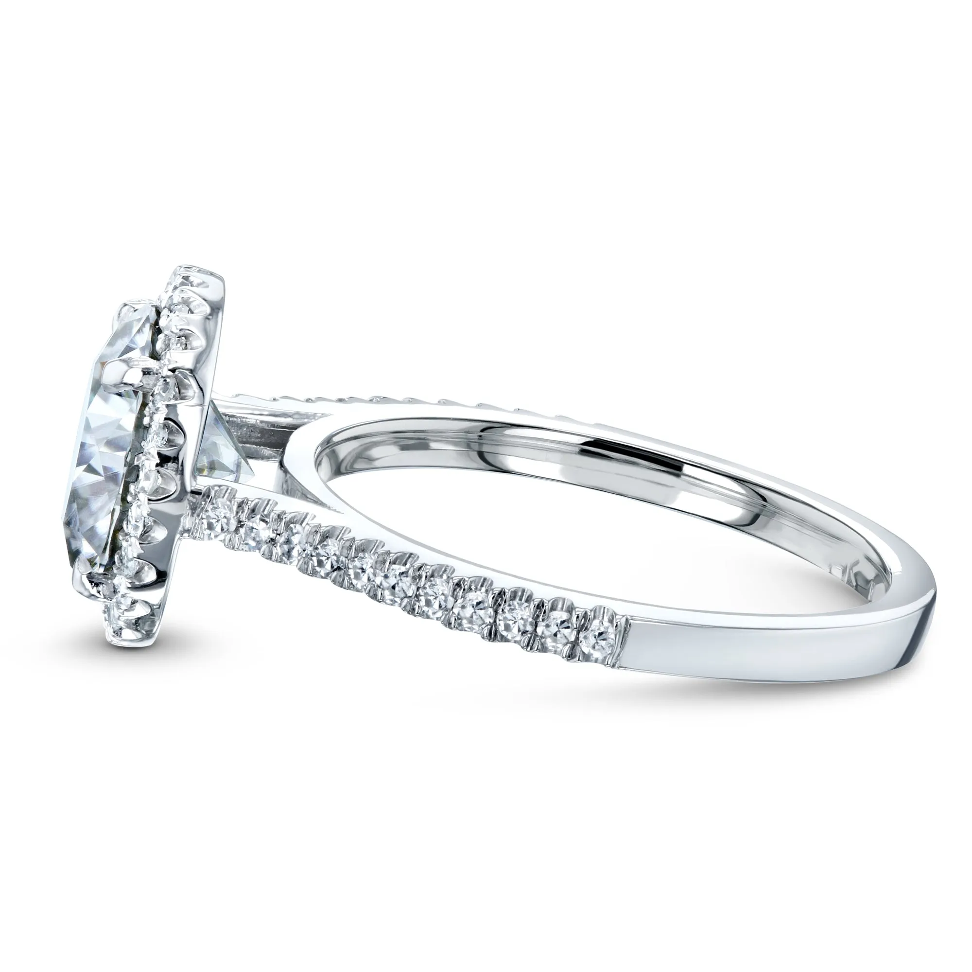 2.4ct Capri Round 3pc Bridal Set