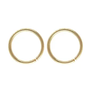6mm Cartilage Helix Tragus Nose Small Gold Huggie Hoop Earrings for Women,22 Gauge