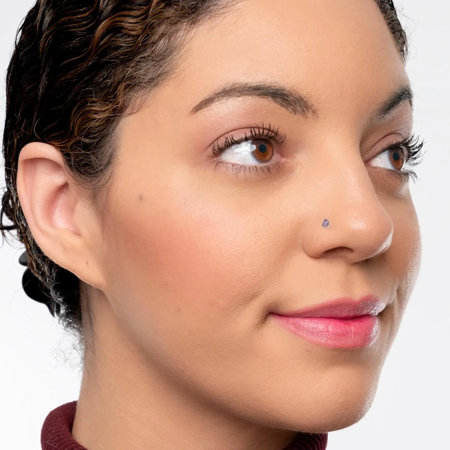 Amazon Essentials 14k Gold Nose Pin Set (previously Amazon Collection)