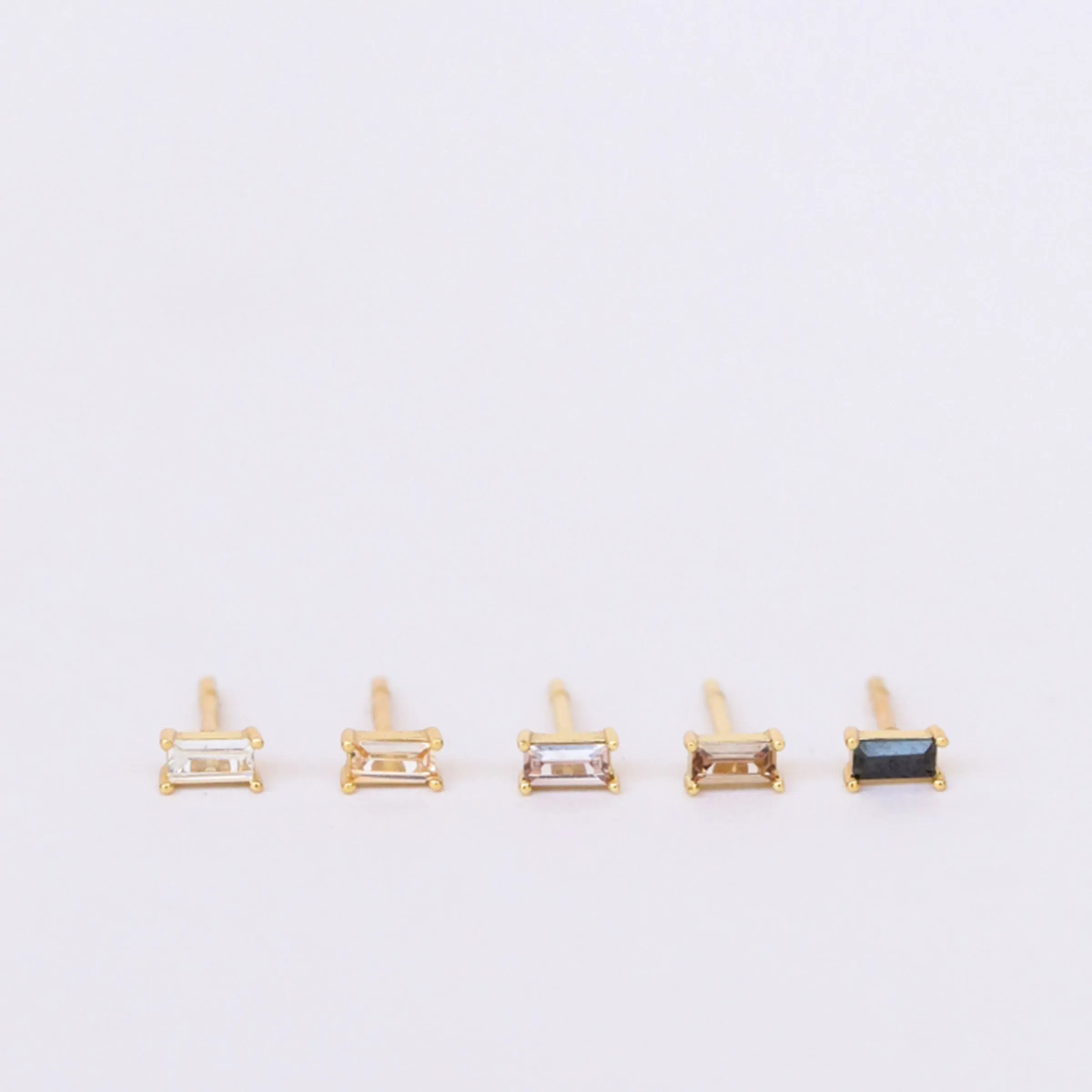 Baguette Studs