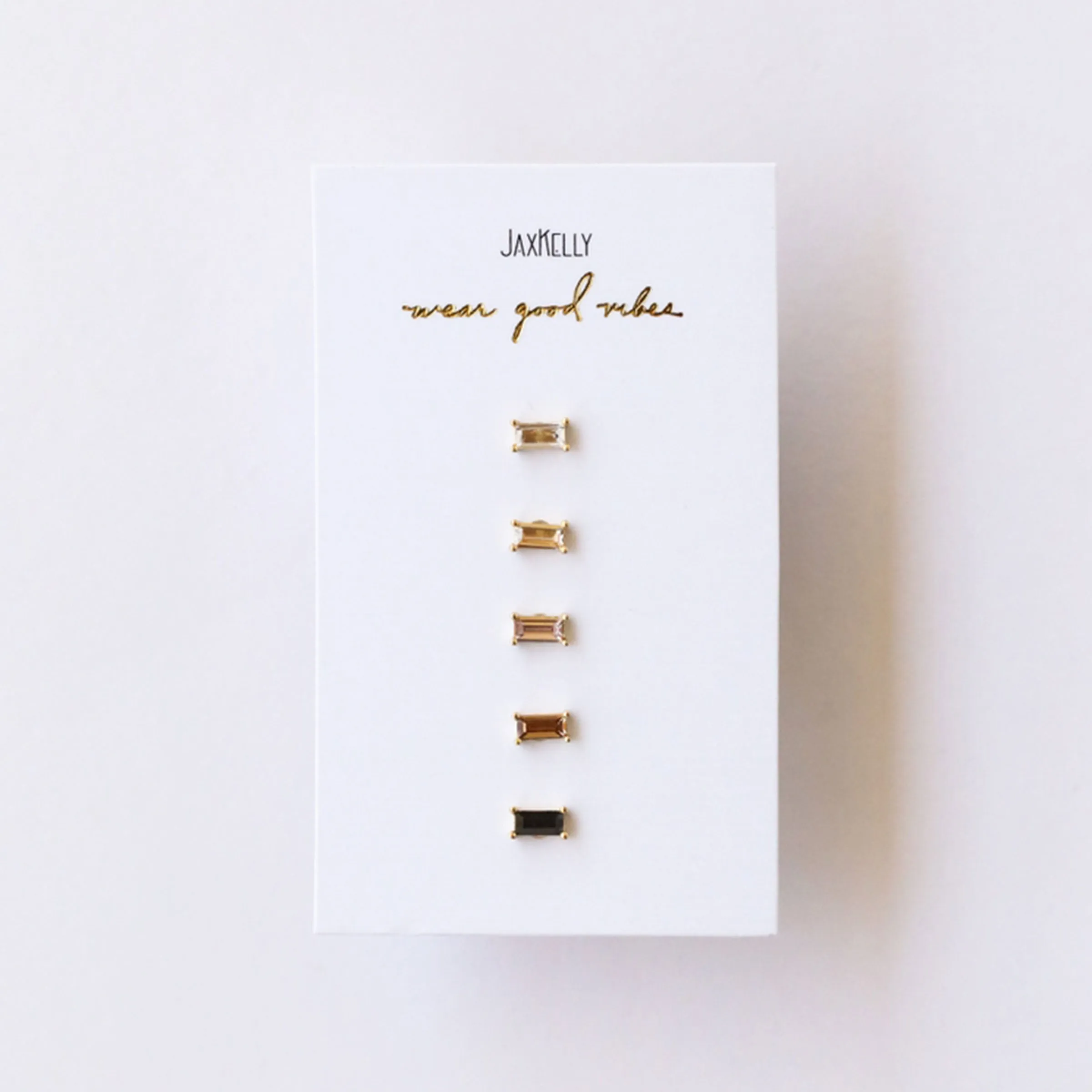 Baguette Studs