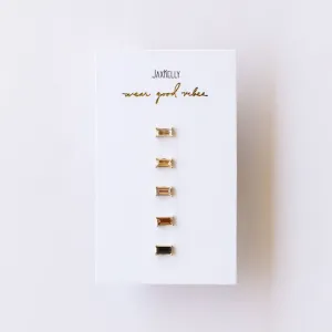 Baguette Studs
