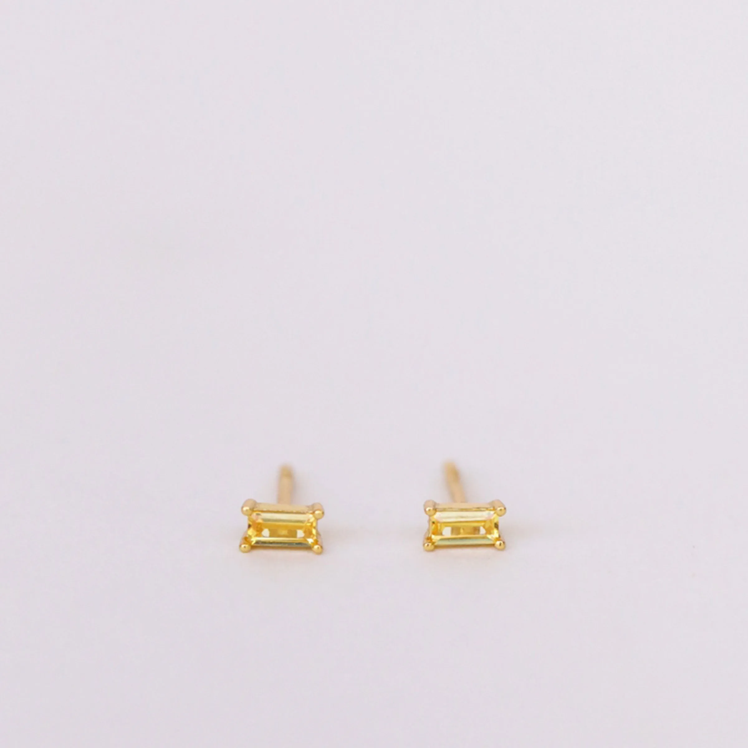 Baguette Studs