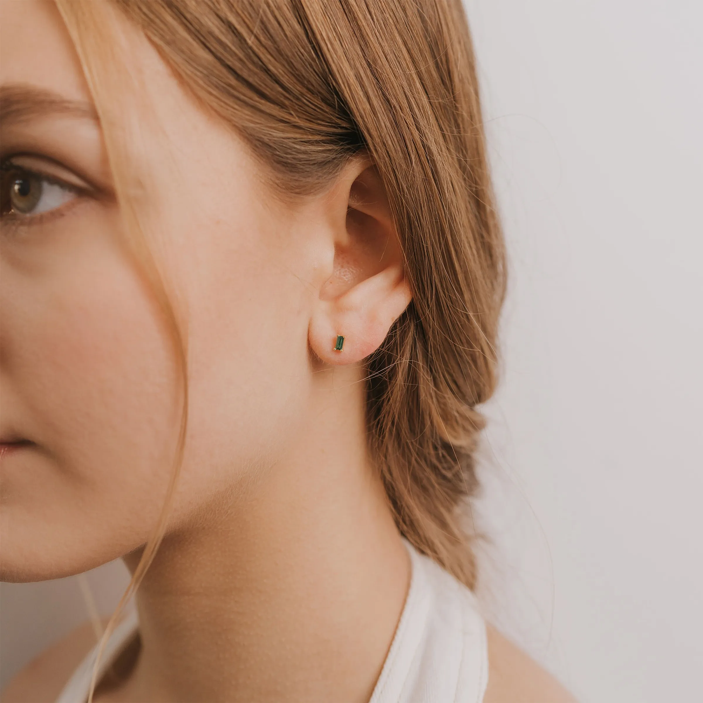 Baguette Studs
