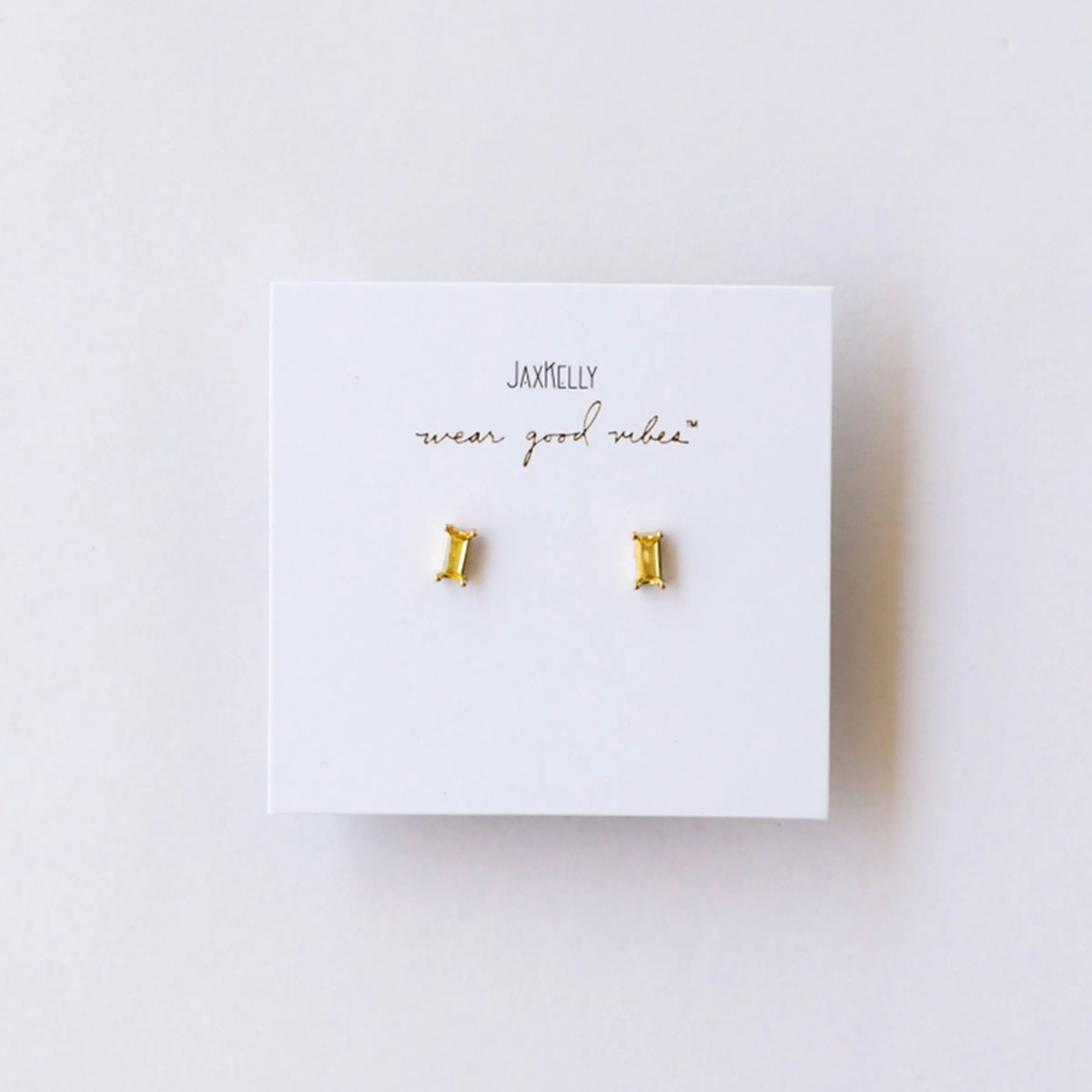 Baguette Studs