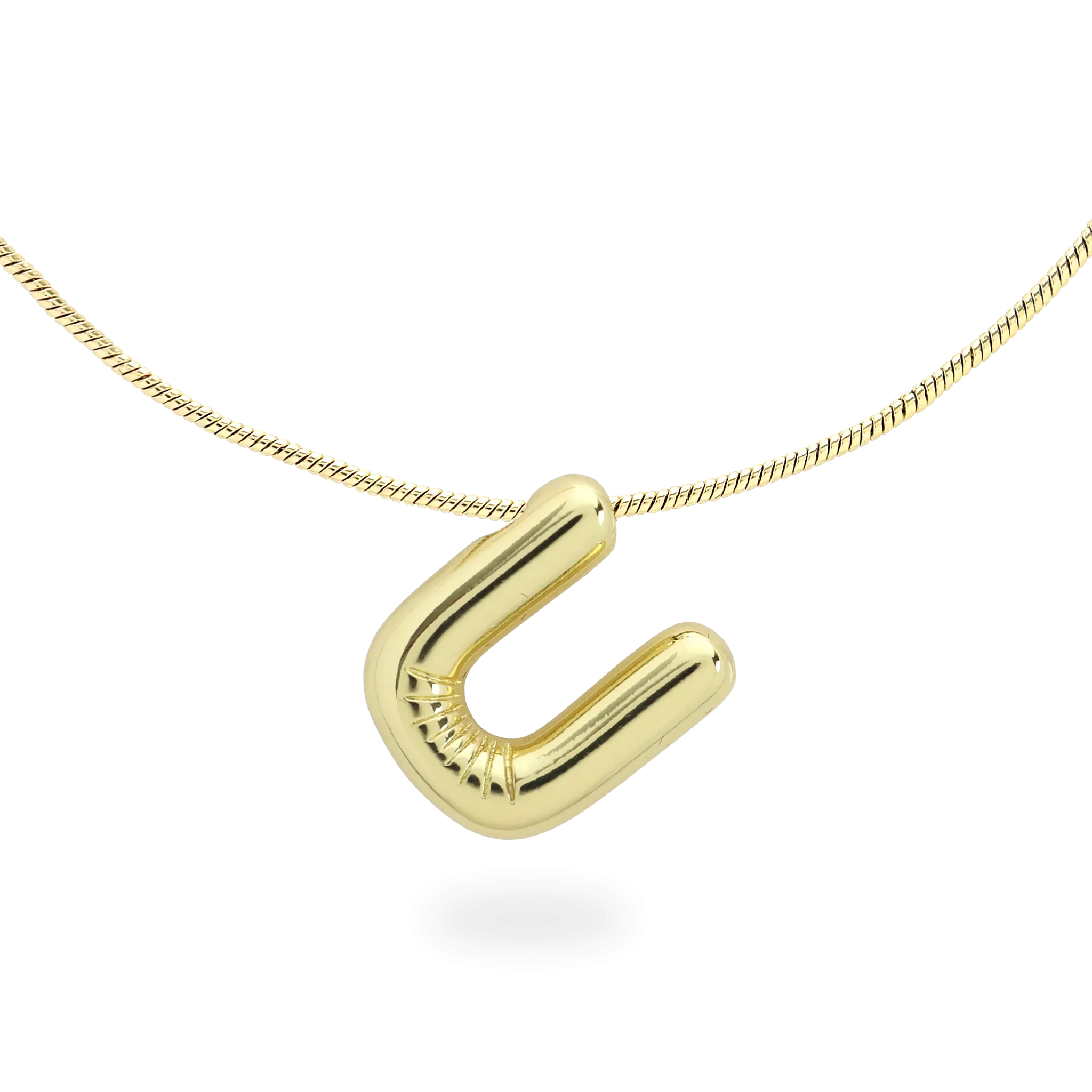 BALLOON LETTER NECKLACE