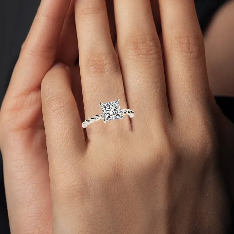 Balsam - Princess Diamond Engagement Ring