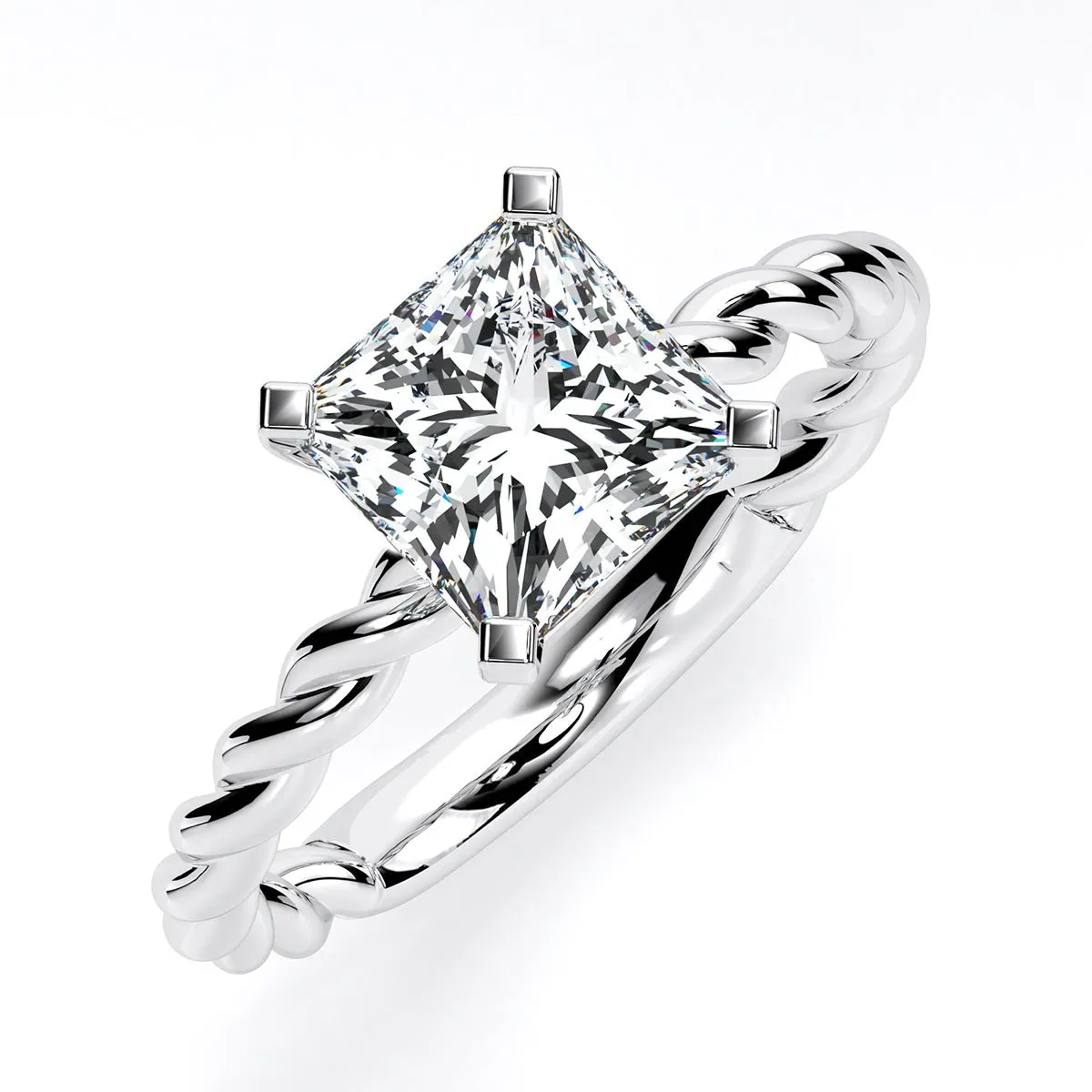 Balsam - Princess Diamond Engagement Ring