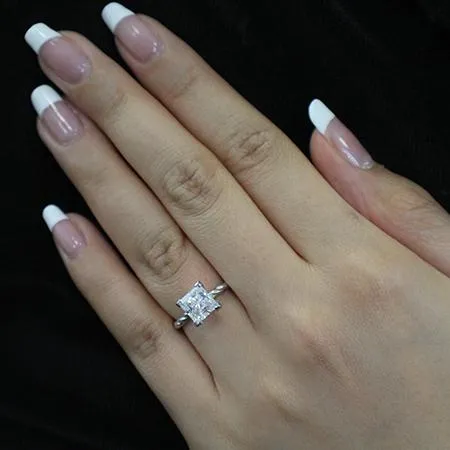 Balsam - Princess Diamond Engagement Ring