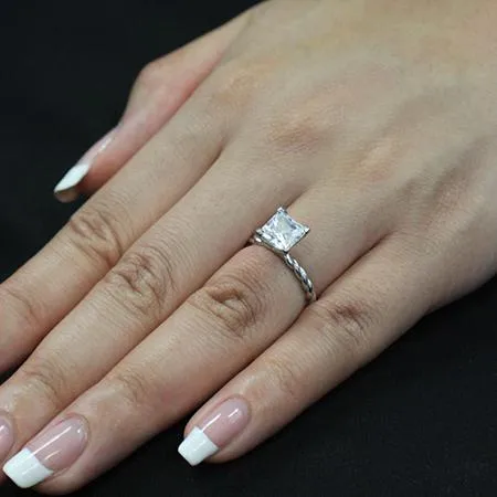 Balsam - Princess Diamond Engagement Ring