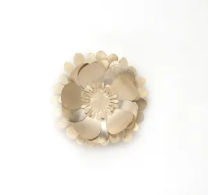 Chrysanthemum Matte Silver Ring