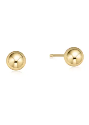 Classic 6mm Ball Stud - Gold