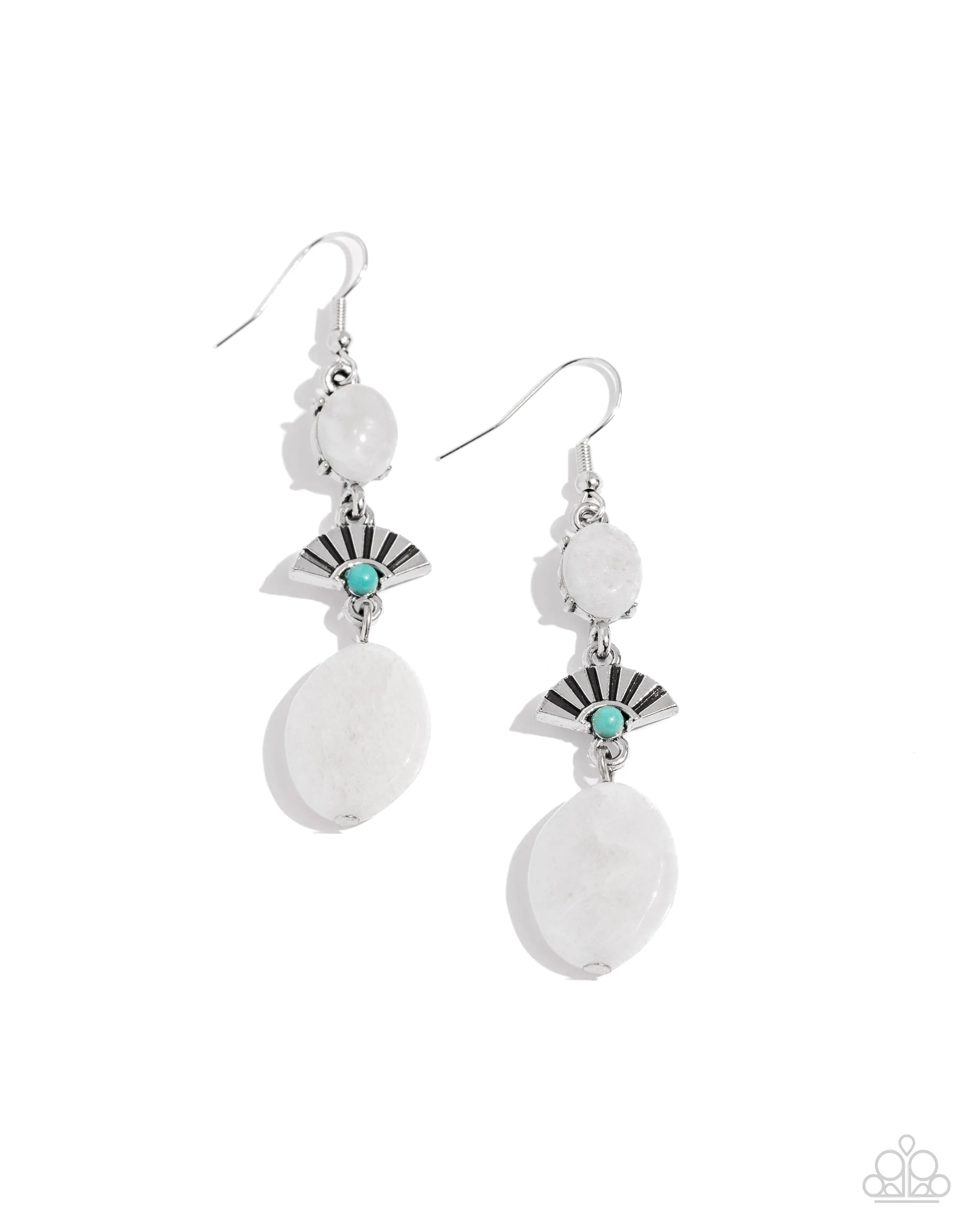 Creative Cascade - White Paparazzi Accessories