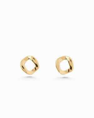 Curve Earrings Mini | Gold