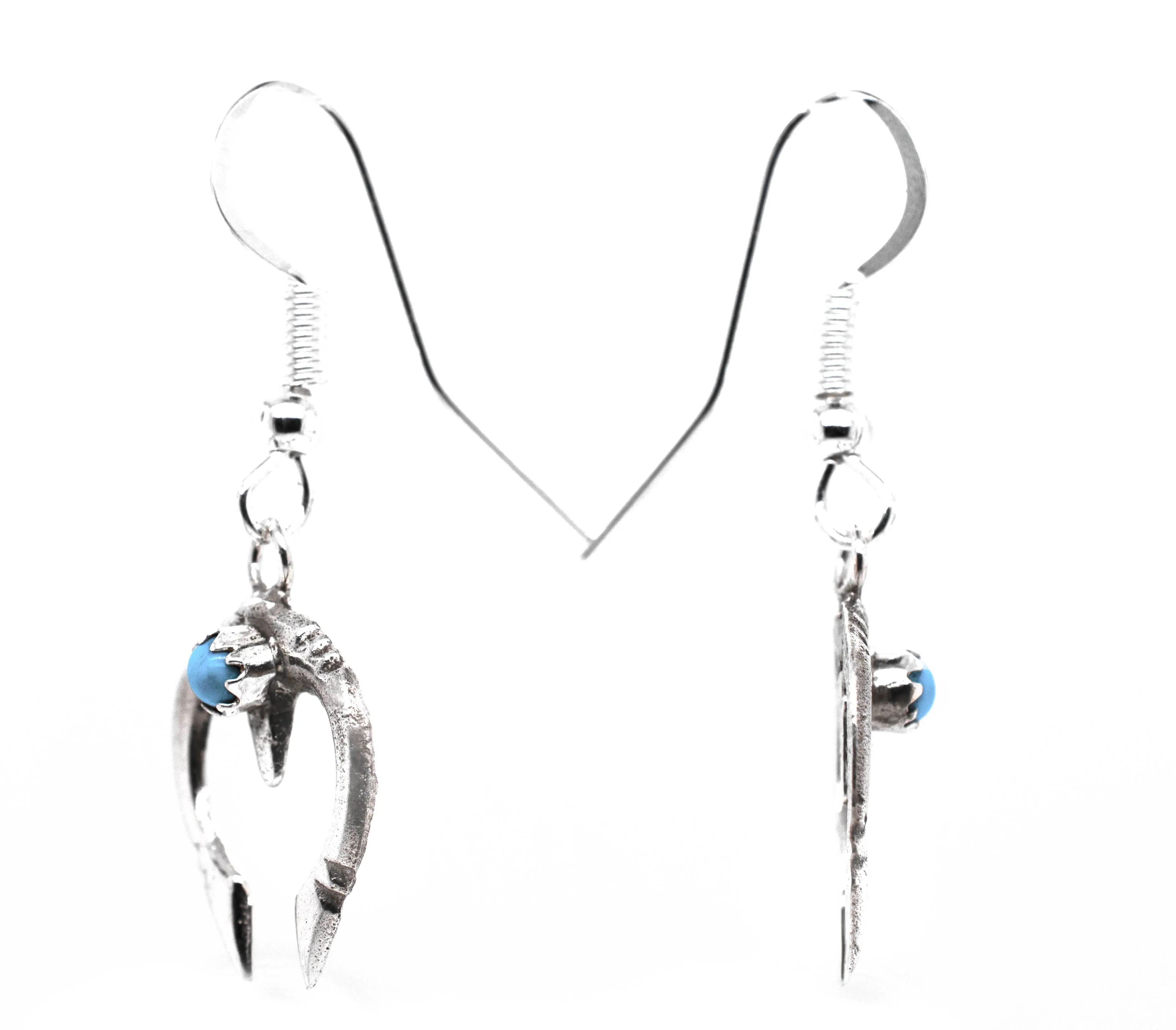 Dainty Naja Turquoise Earrings