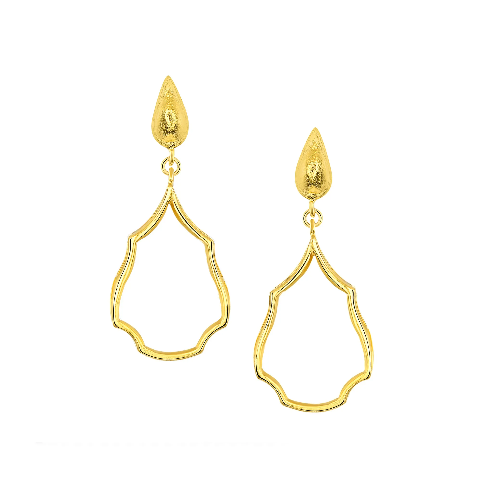 Delicate Chime Drop Earrings