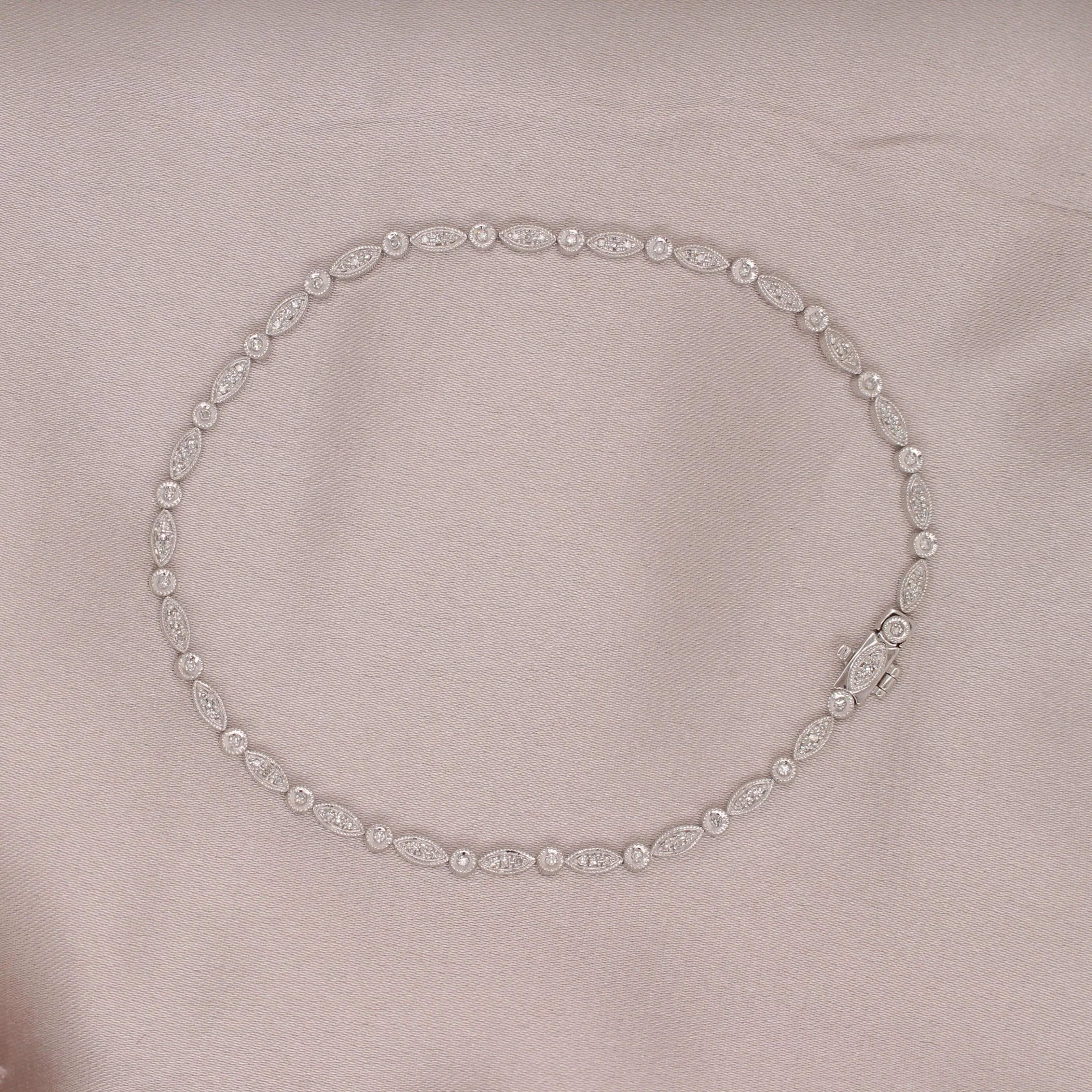 Delicate Diamond Bracelet