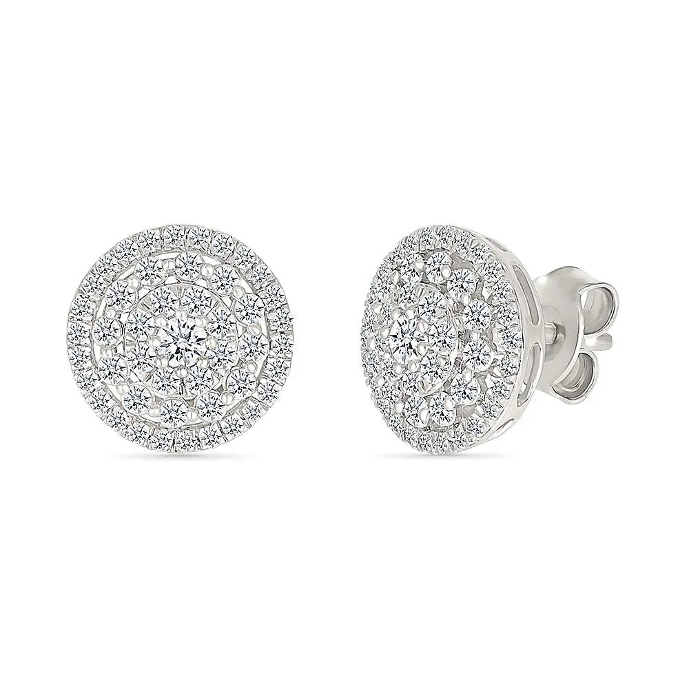 Delicate Diamond Gold & Diamond Studs