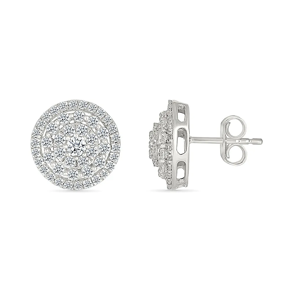 Delicate Diamond Gold & Diamond Studs