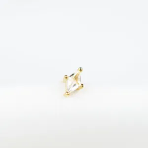 Delicate Diamond Stud