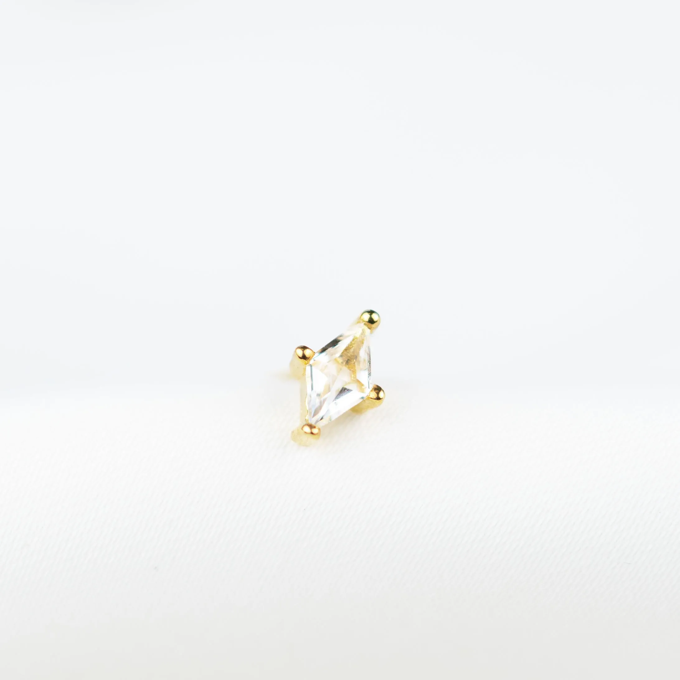 Delicate Diamond Stud
