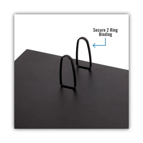 Desk Calendar Base for Loose-Leaf Refill, 3.5 x 6, Black<br>