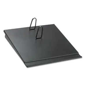 Desk Calendar Base for Loose-Leaf Refill, 3.5 x 6, Black<br>