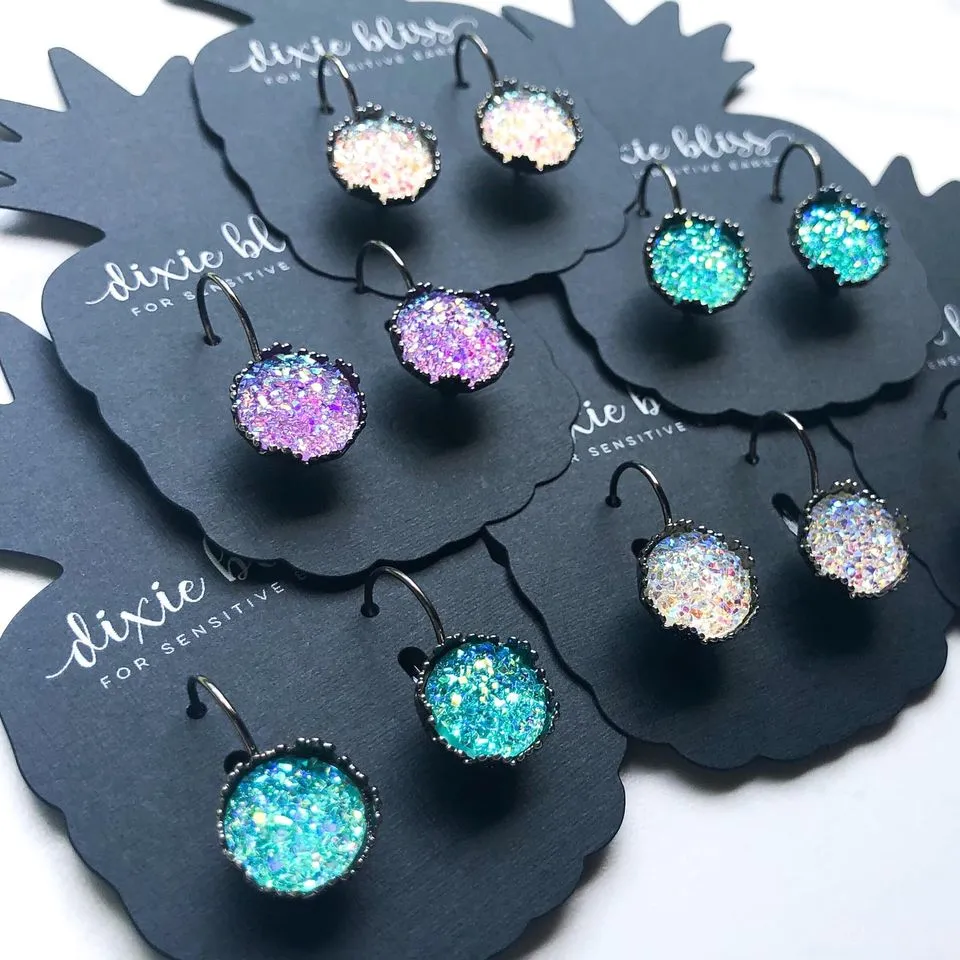 Dixie Bliss Earrings: Spirited Lever Backs