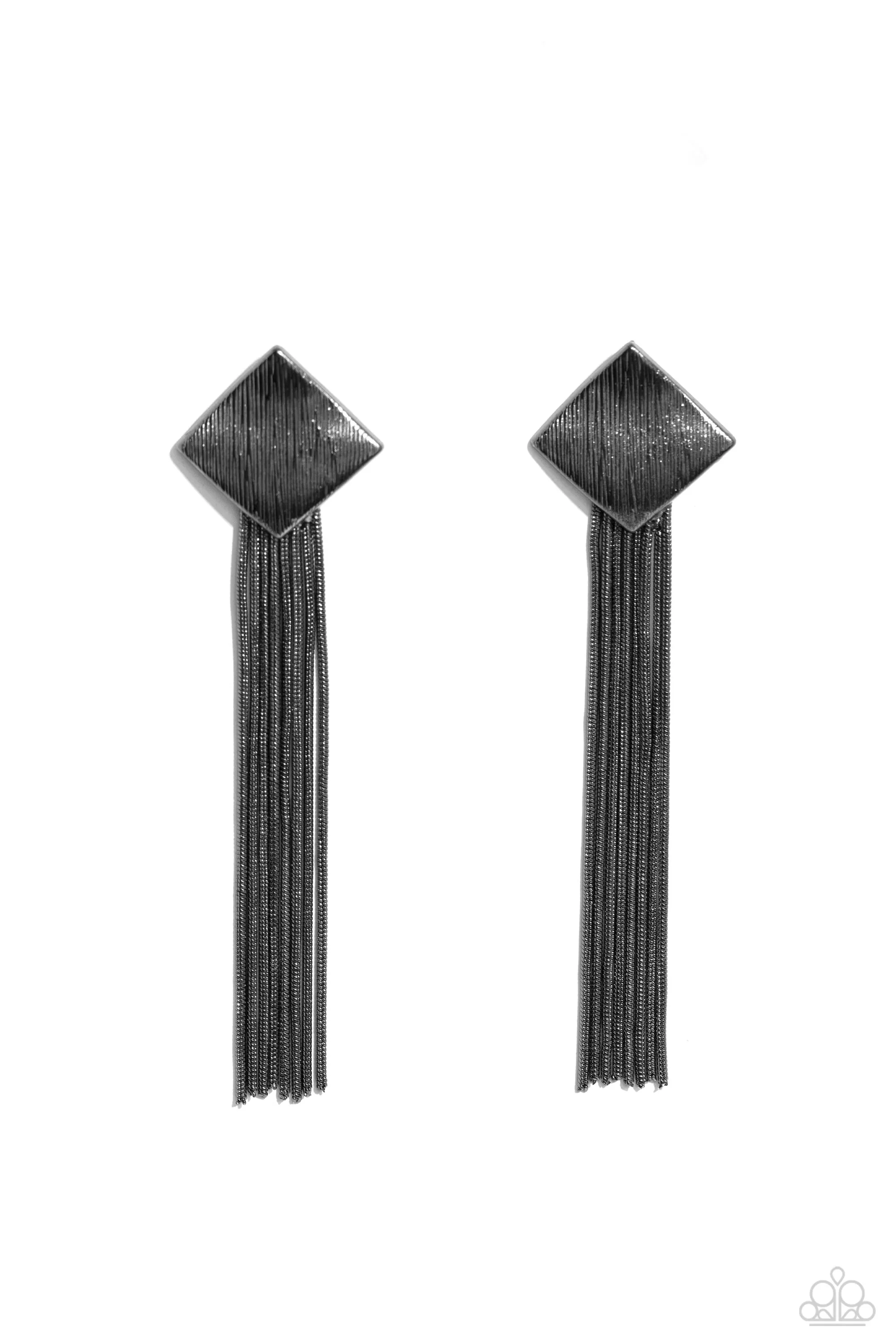 Earrings Experimental Elegance - Black E517