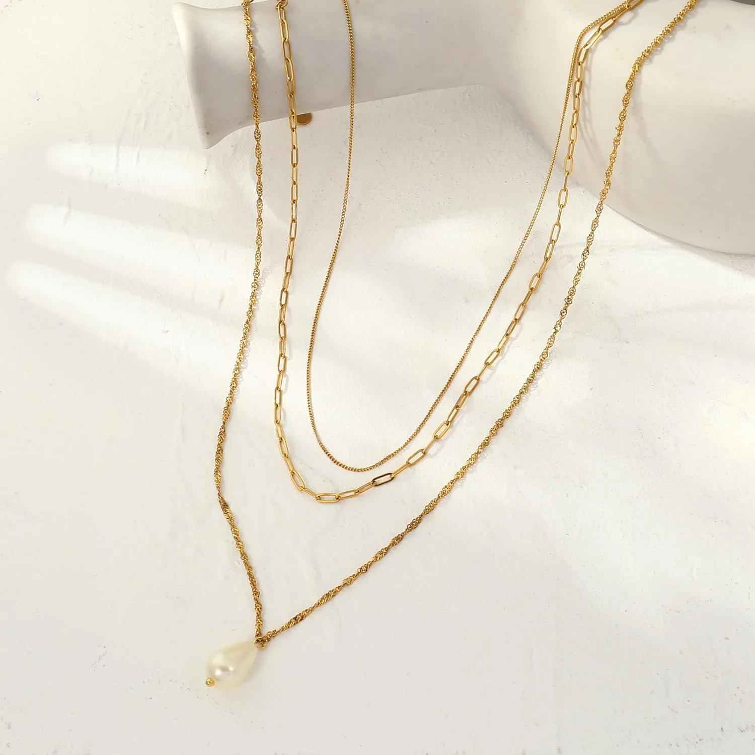 Elegance 11 designs Gold Heart Pendant Necklaces for Women,Dainty Layered Choker Waterproof Necklaces Stack Set for Women Trendy Gold Cute Necklaces Jewelry Gift