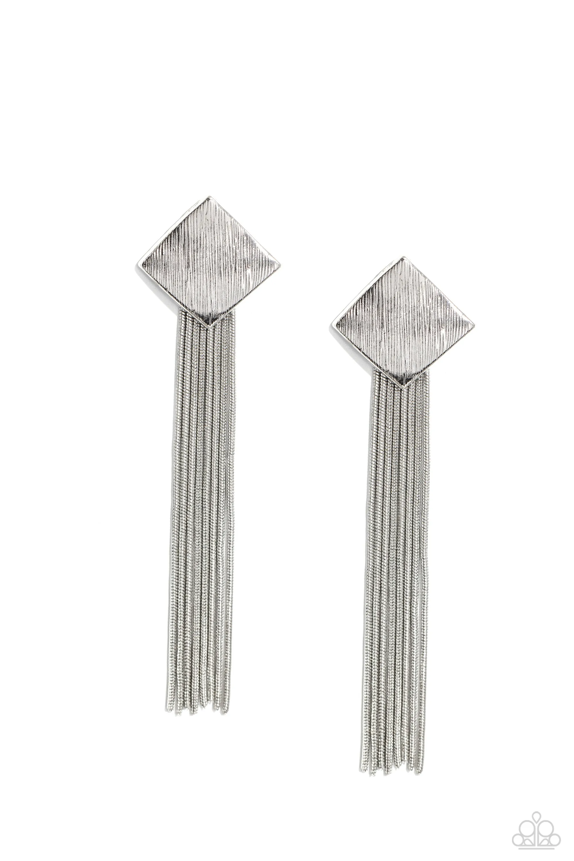 Experimental Elegance - Silver Paparazzi Accessories