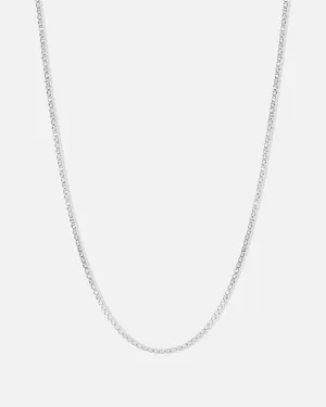 Flat Cut Mariner Chain Necklace