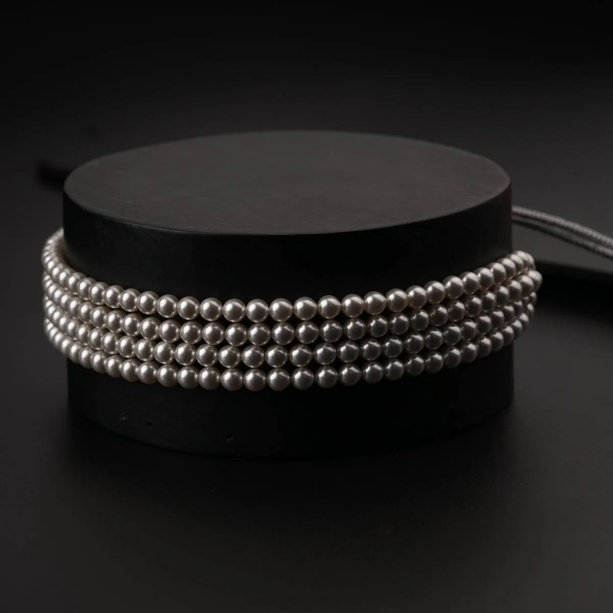 Four Layer Pearl Choker