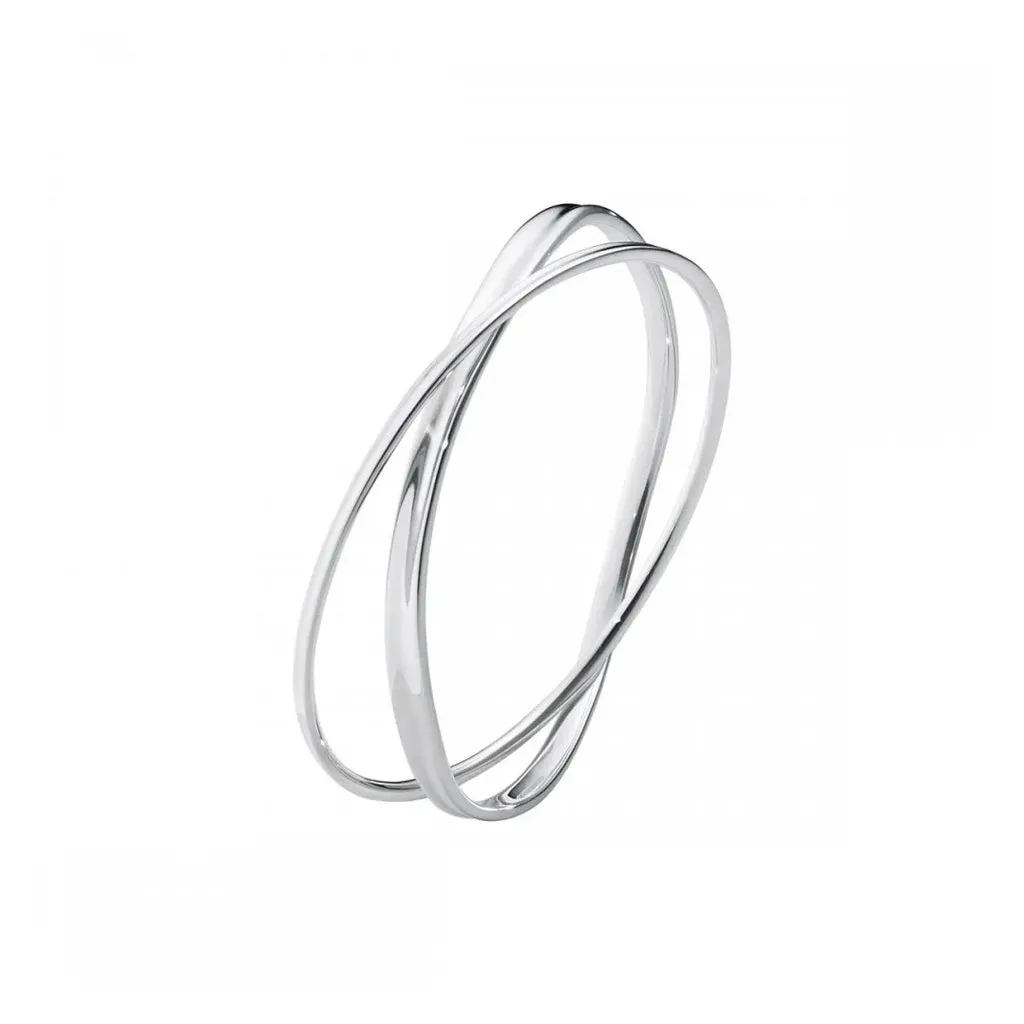 Georg Jensen Silver Marcia Double Bangle 3531311