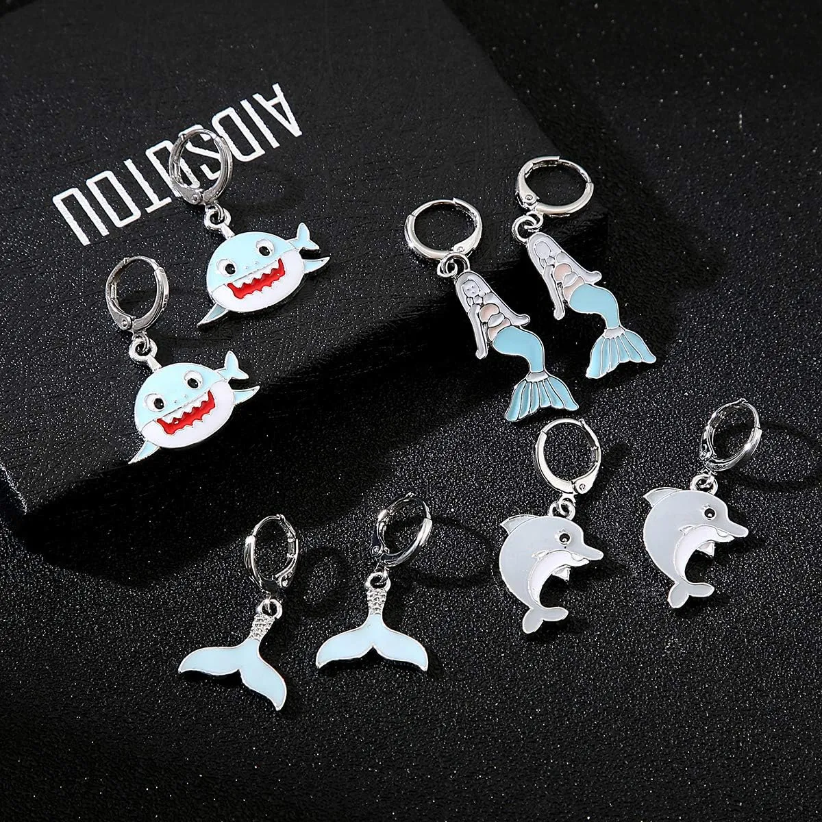 Girls Hypoallergenic Huggie Hoop Earrings with Charm Cute Small Dangle Hoop Earrings Set (10-20 Pairs)