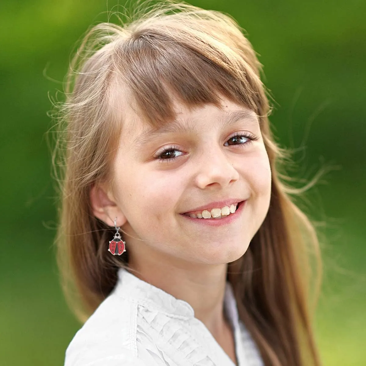 Girls Hypoallergenic Huggie Hoop Earrings with Charm Cute Small Dangle Hoop Earrings Set (10-20 Pairs)