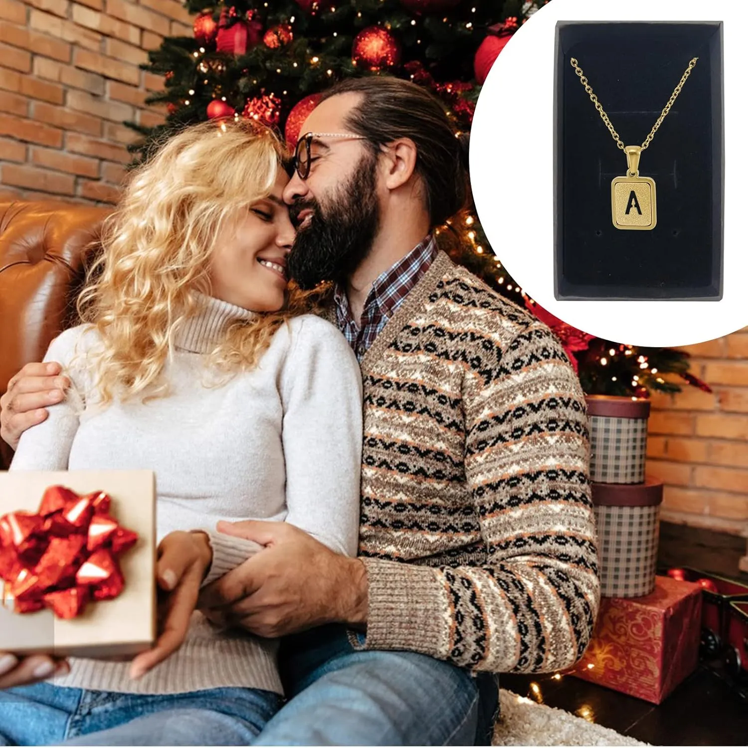 Gold Initial Necklaces for Women Men Teen Girls, Dainty Initial A-Z Necklace 18K Gold Plated Capital Letter Pendant Choker Necklace Stainless Steel Personalized 26 Letter Necklace Jewelry Gift(T)