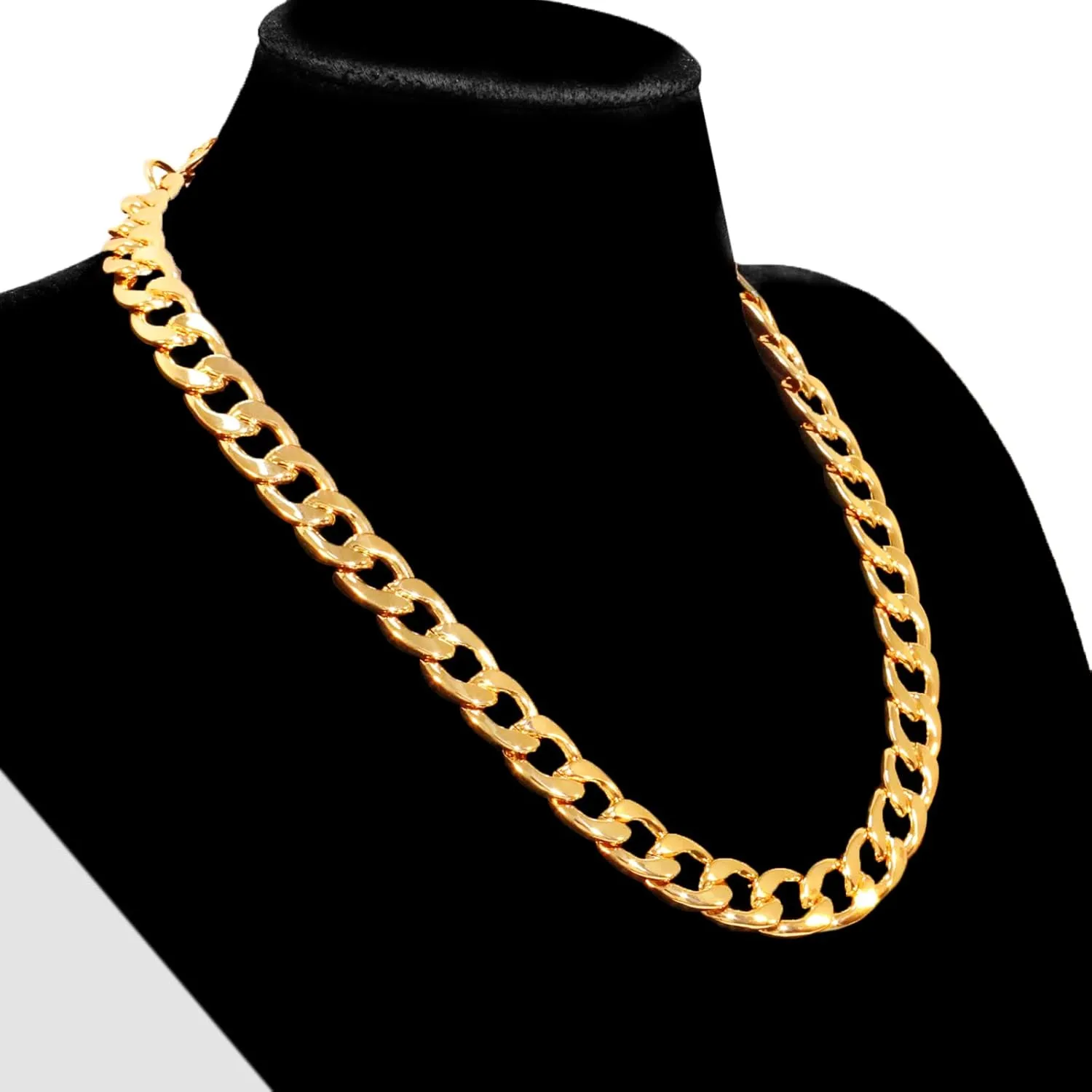 Gold Necklace for Women 14K Dainty Chunky Gold Chain Necklace Coffee Bean Chain Necklaces Trendy Fashion Jewelry