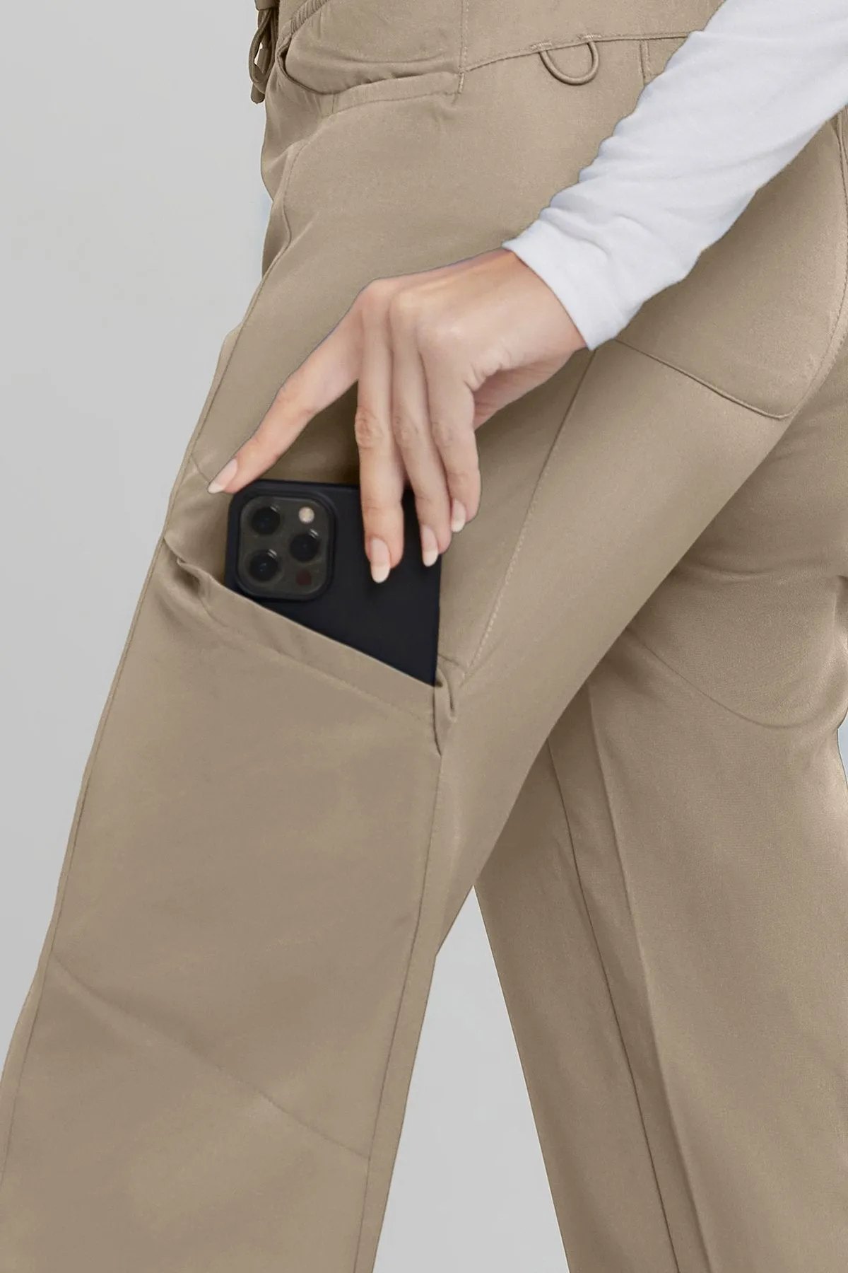 Hannah - Medichic Knit Waist Jogger XXS-5XL / Khaki
