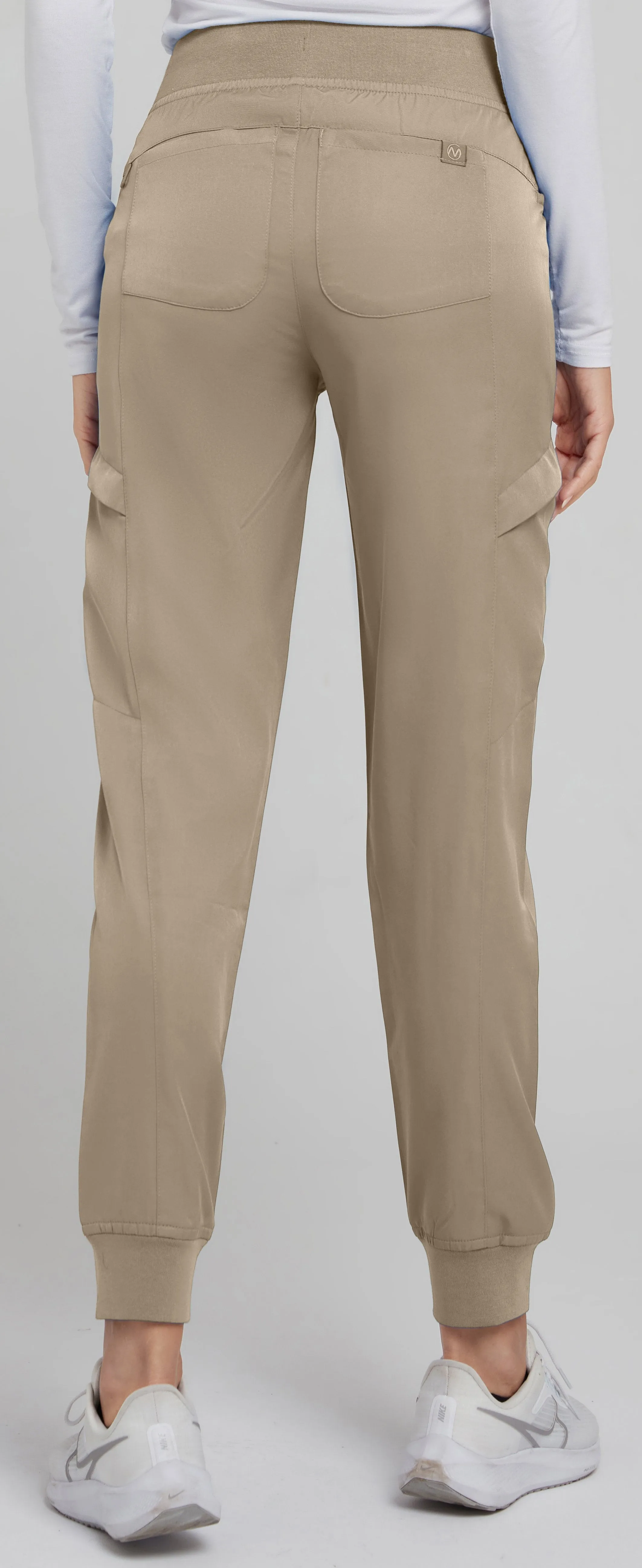 Hannah - Medichic Knit Waist Jogger XXS-5XL / Khaki