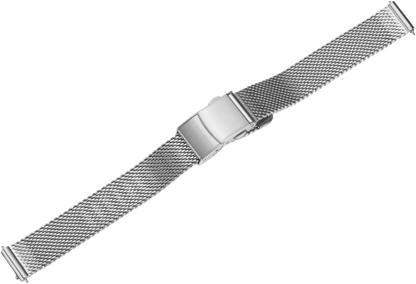 HARFINGTON Stainless Steel Mesh Watch Band Quick Release Metal Watch Strap Adjustable Fold Clasp Replacement Bands