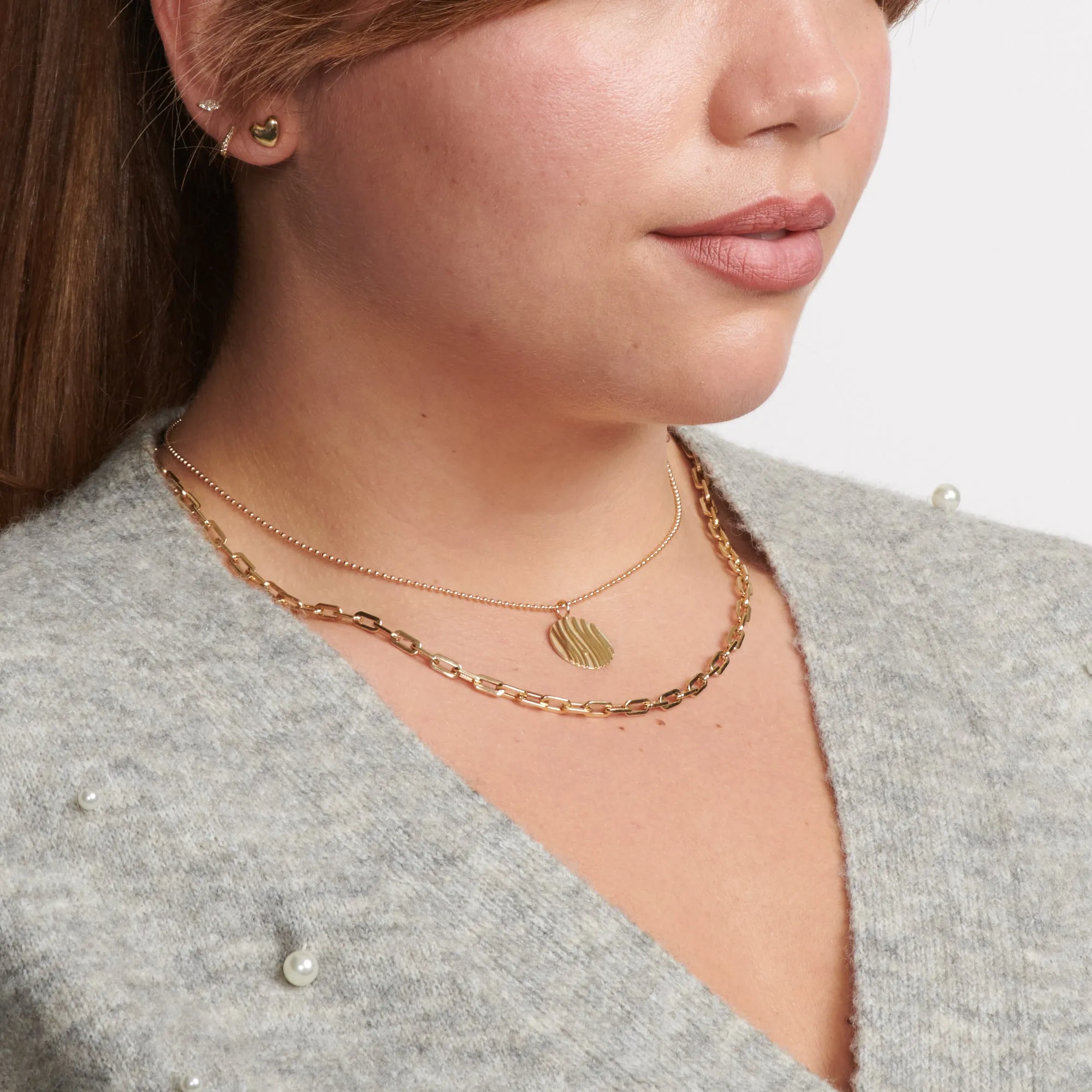 Heart Helium Studs