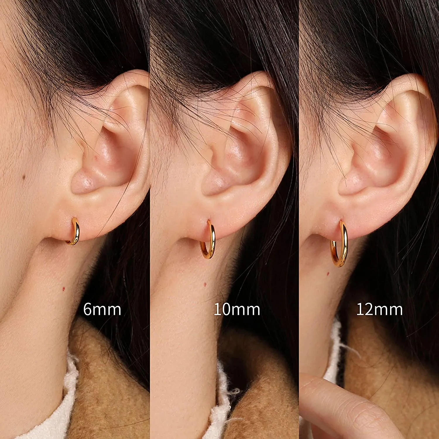 Huggie Hoop Earrings