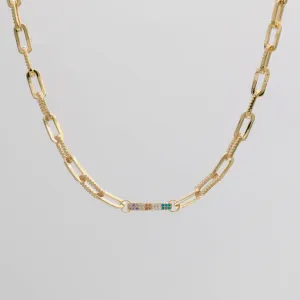 Joelle Paperclip Necklace