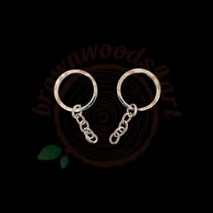 Keychain Rings Silver