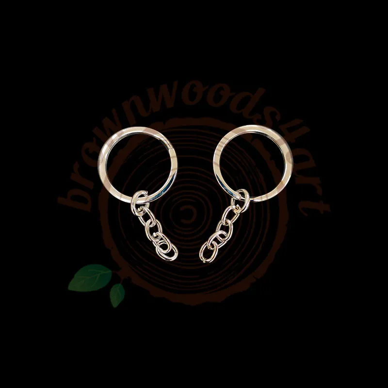Keychain Rings Silver