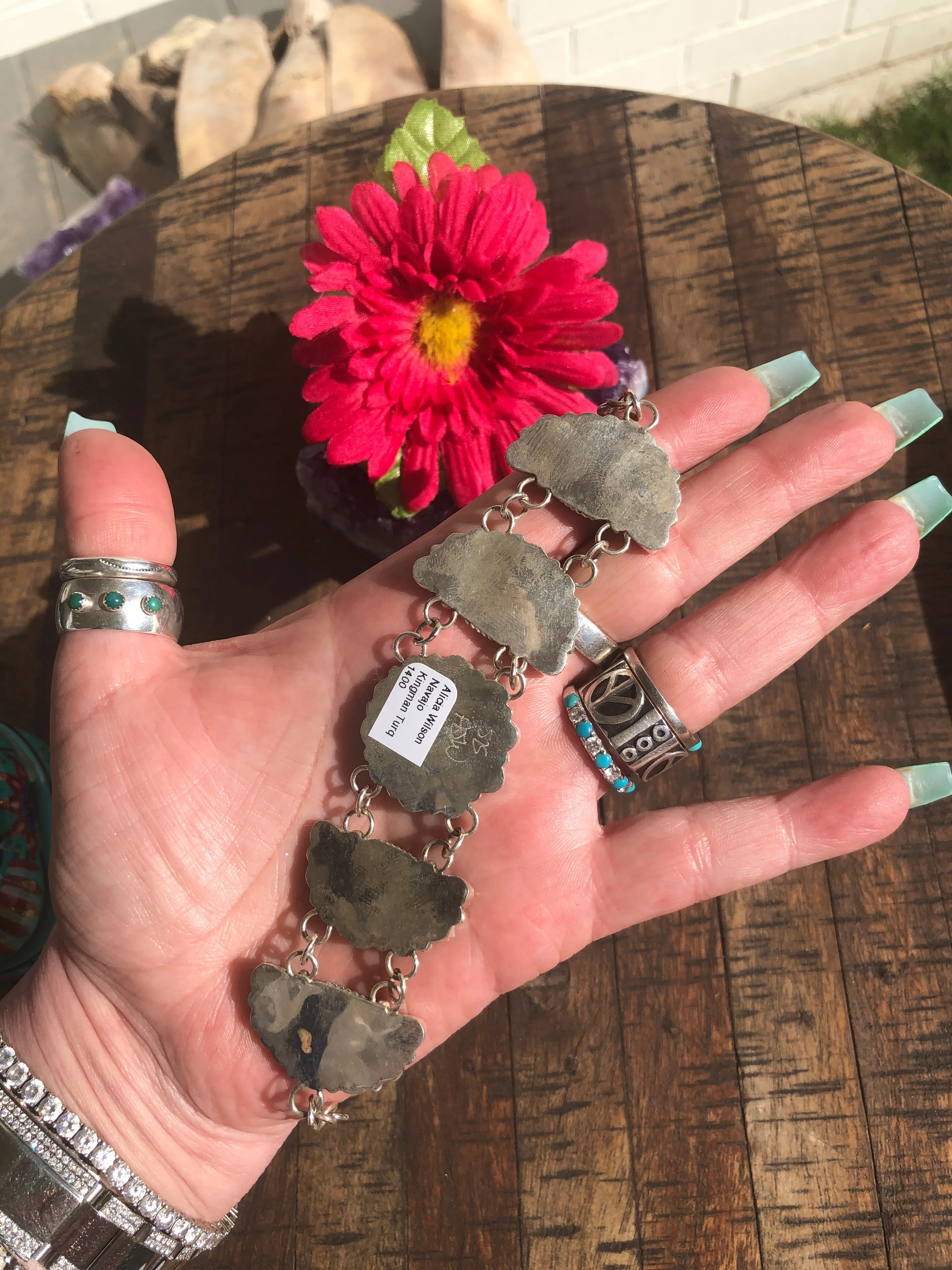 Kingman Cluster Bracelet #3